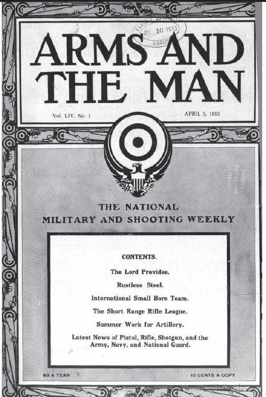 ARMS AND THE MAN MAGAZINE 347 Unique Issue Collection On USB Drive