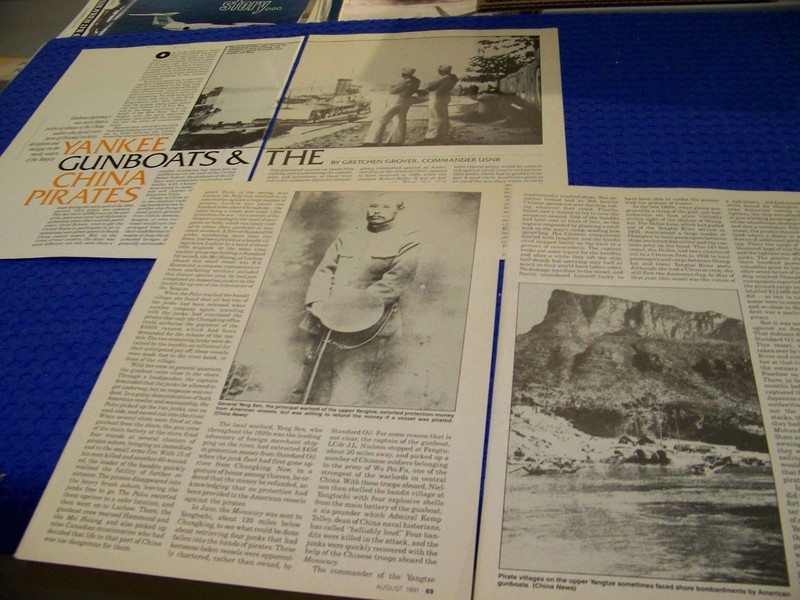 YANKEE GUNBOATS & CHINA PIRATES «YANGTZE RIVER»..HISTORY/PHOTOS/DETAILS (872PP)