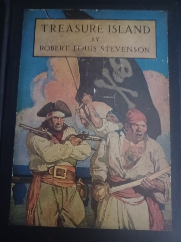 Treasure Island, Robert Louis Stevenson, SCRIBNERS 1941 Edition, Illustrated