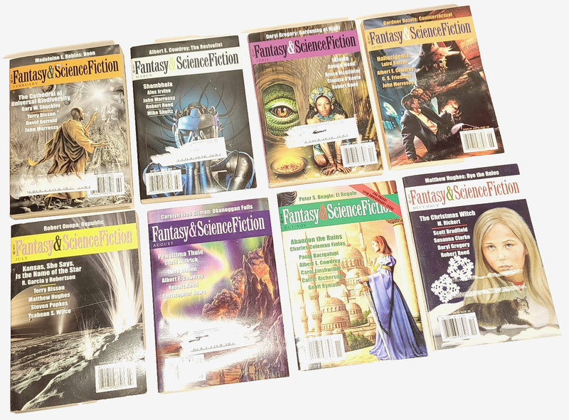 The Magazine of Fantasy & Science Fiction 2006 Lot of 8 gallery