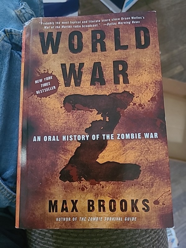 World War Z : An Oral History of the Zombie War by Max Brooks (2006, Hardcover)