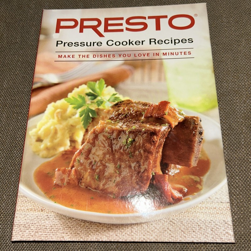 Presto Pressure Cooker Recipes 2011 [hardcover spiral] ~ 143 Pages