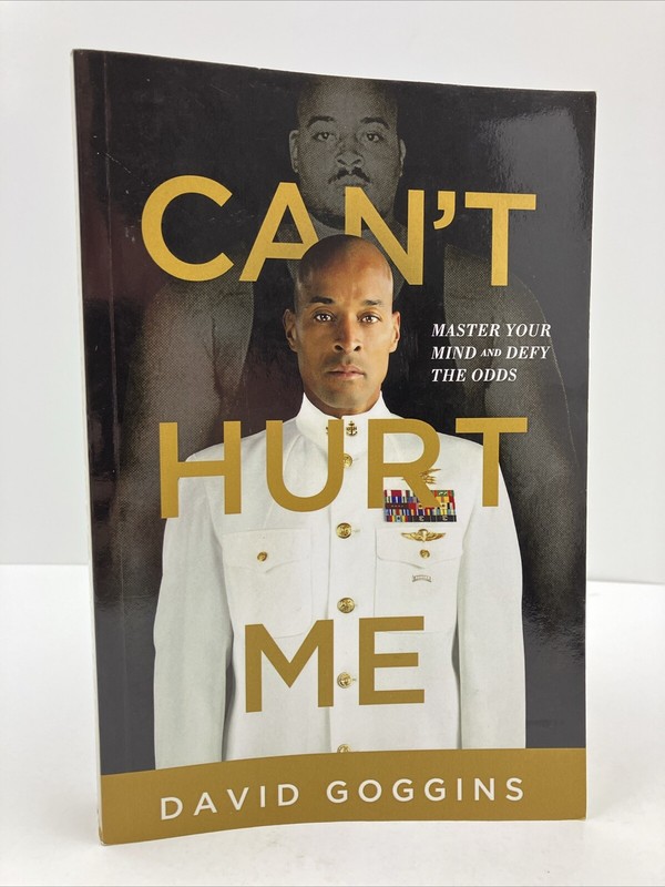 Cant Hurt Me Master Your Mind and Defy the Odds David Goggins Hardcover Book