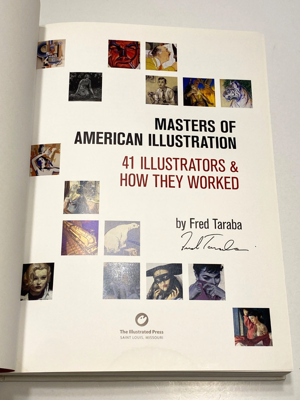 Masters Of American Illustration 41 Illustrators & How... Fred Taraba *Read Desc gallery