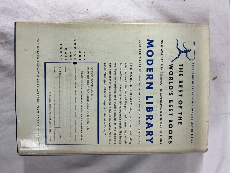 PLUTARCH'S LIVES Complete & Unabridged in One Volume John Dryden HC Dust Jacket gallery