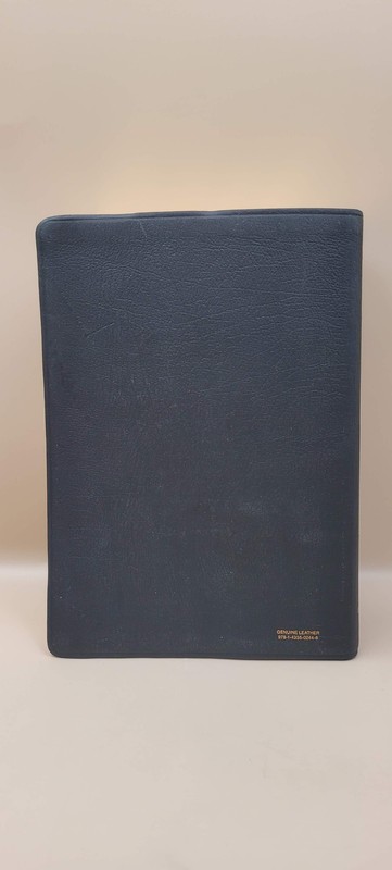 ESV Study Bible English Standard Version Crossway Black Genuine Leather Gold gallery