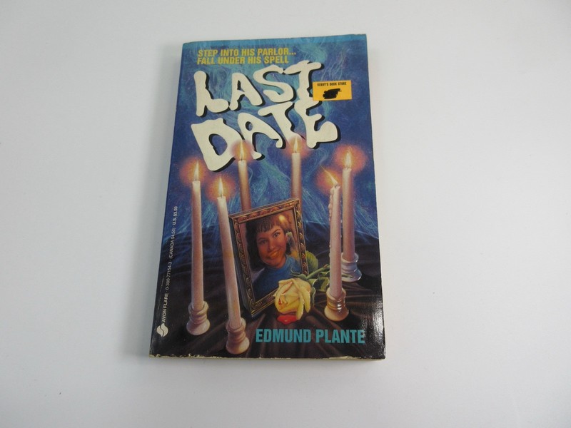 Last Date Edmund Plante vintage YA horror book Avon Flare series 1st Edition