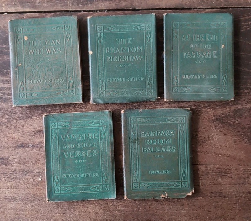 Little Leather Library Book: Rudyard Kipling Collection Of 6 Books. READ
