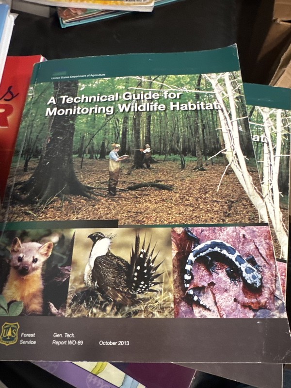 USDA Forest Service Technical Guide Wildlife Habitat Monitoring Report WO-89 Oct