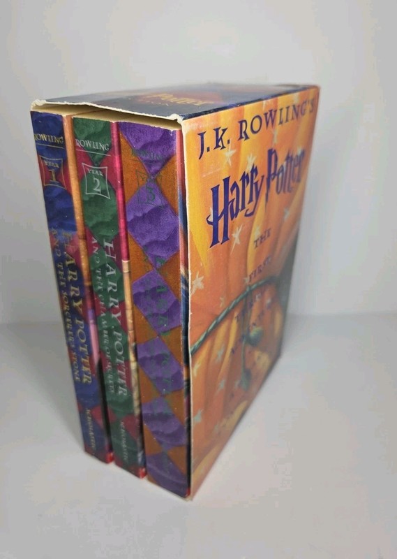 Harry Potter Vol. 1-3 In Series Paperbacks book lot Of 3