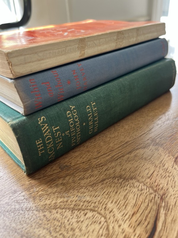 Vintage Books Bundle The Jackdaw’s Nest, English Satire, Within and Without