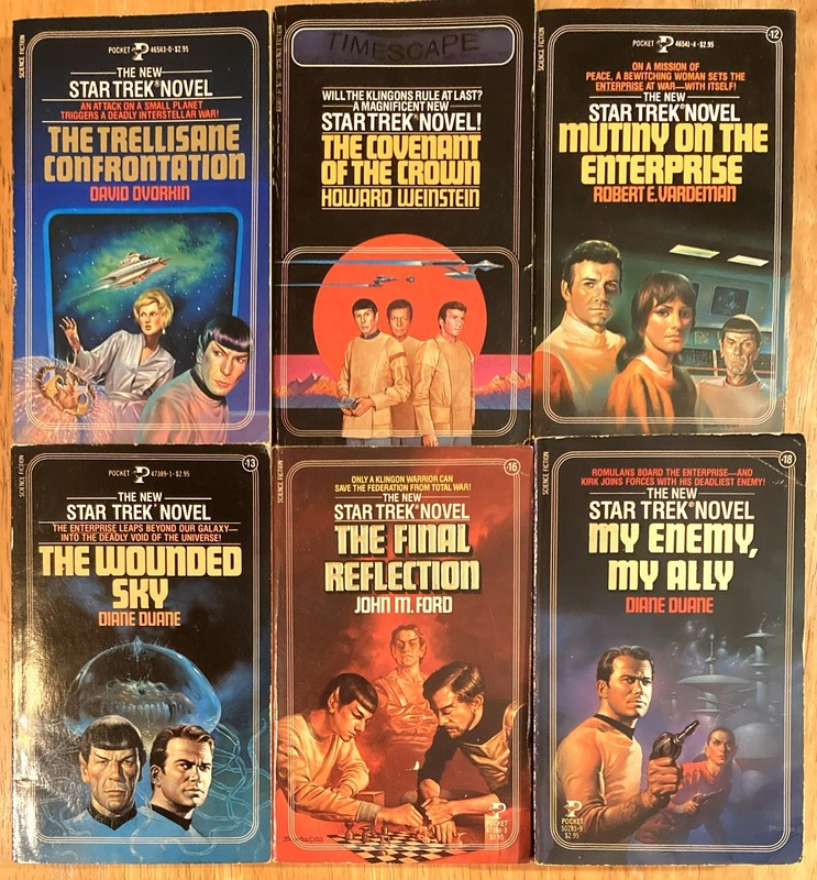 Star Trek Original Series Paperbacks Choose Your Title Reader Copies