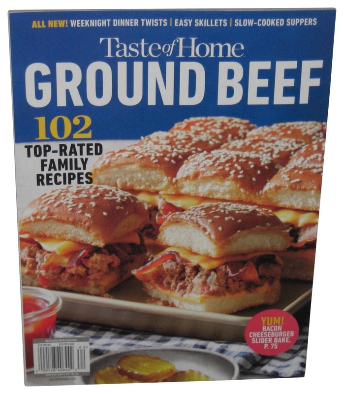 Taste of Home Ground Beef (2026) Magazine Book – (102 Top-Rated Family Recipes)