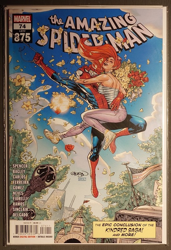 Amazing Spider-Man – #74 / 875 1st Print – Patrick Gleason Variant – Marvel 2021