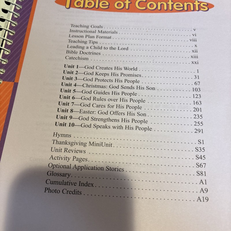 Bible Truths 1 A Father's Care Teacher's Edition BJU Press Connects Bible Events gallery