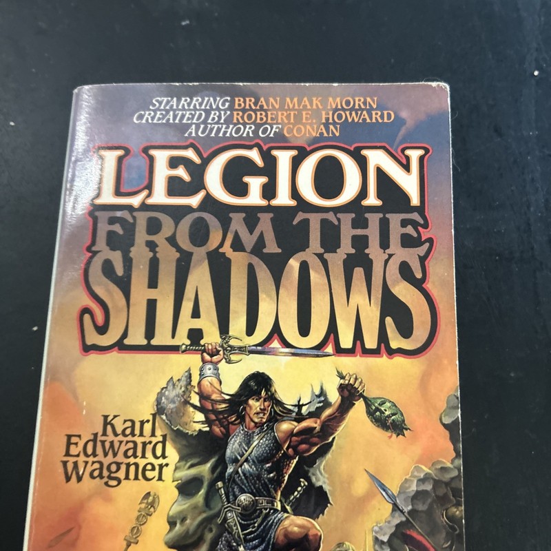 Legion From The Shadows by Karl Edward Wagner (1988) Baen 1st Good gallery