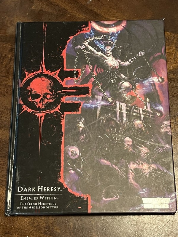 Dark Heresy RPG: Enemies Within Rules Supplement Fantasy Flight Games 2015