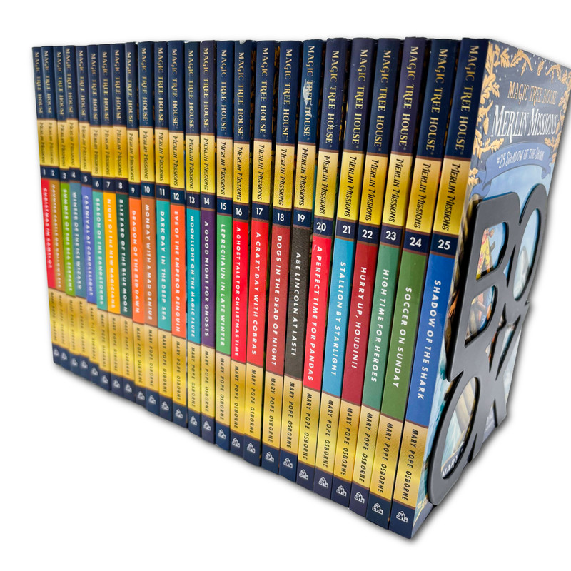 Magic Tree House Merlin Missions Books 1-25 Complete Set Mary Pope Osborne gallery