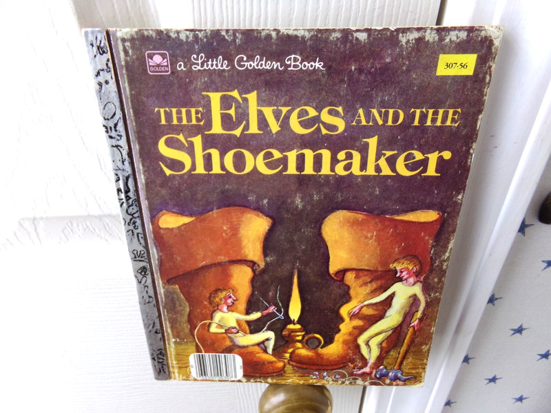 The Elves and the Shoemaker A Little Golden Book Eric Suben VTG 1983 307-56 USA