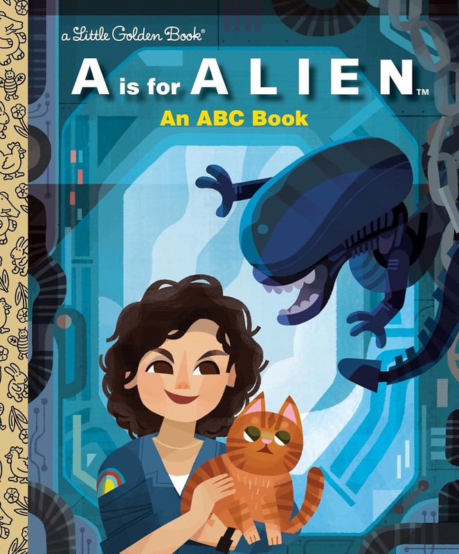 A Is for Alien: An ABC Book 20th Century Studios Little Golden Book – Hardcover