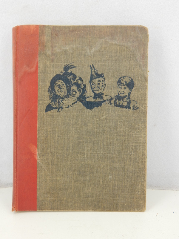 ~Vintage~ The New Wizard of Oz by L Frank Baum (1944) HC Color Illustration