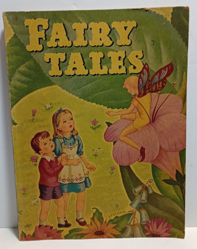 Fairy Tales Storybook 1944 Softcover Whitman Publishing