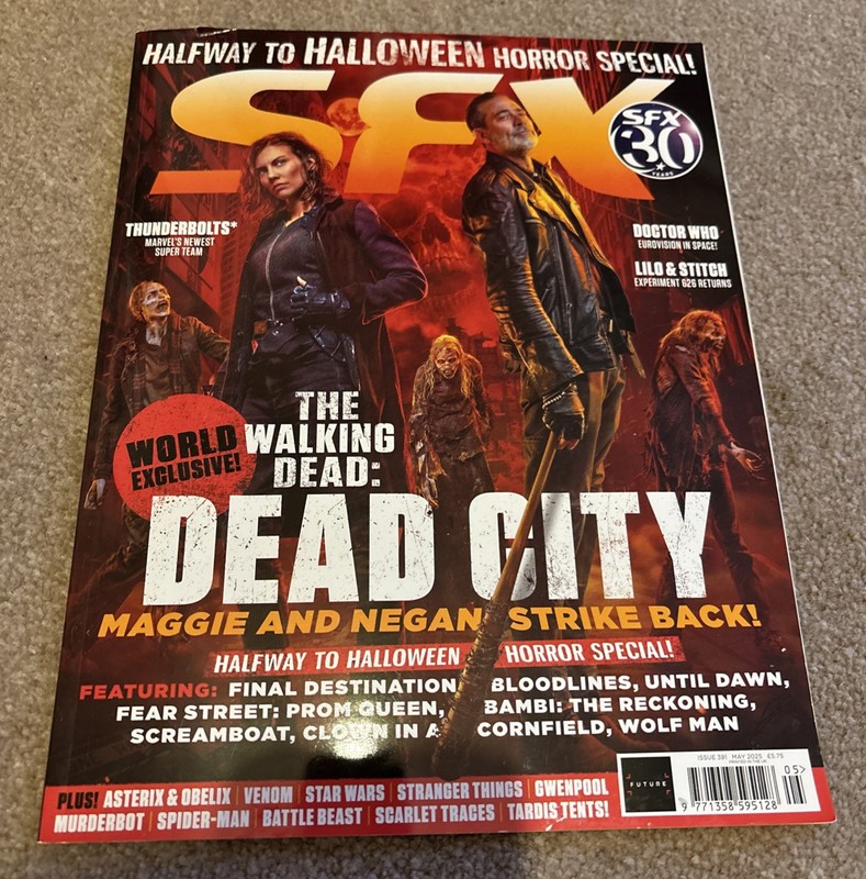 SFX Mag Issue 391 (May 2025) – Walking Dead Dead City, Thunderbolts, Doctor Who,