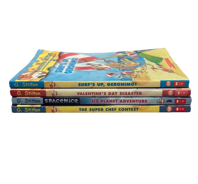 Adventure by Gerónimo Stilton #3, 20, 23, 58 Lot Of 4
