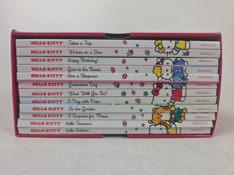 Hello Kitty Storybook Library Collection Complete Box Set of 12 ~ By: Sanrio gallery