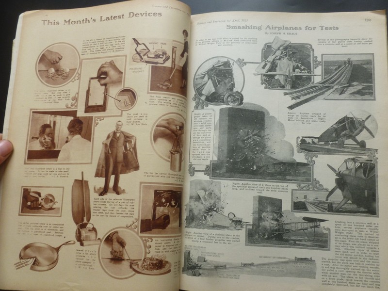 Hugo Gernsback [Editor] – SCIENCE AND INVENTION April 1925 – John Martin Leahy gallery