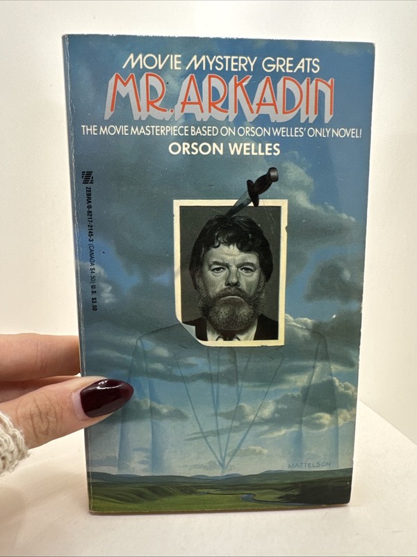 Mr. Arkadin Orson Welles Movie Tie-In vintage paperback