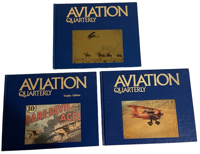Vintage AVIATION QUARTERLY 1977, VOL 3, No 1, 2 & 4 Limited Number Edition 4958