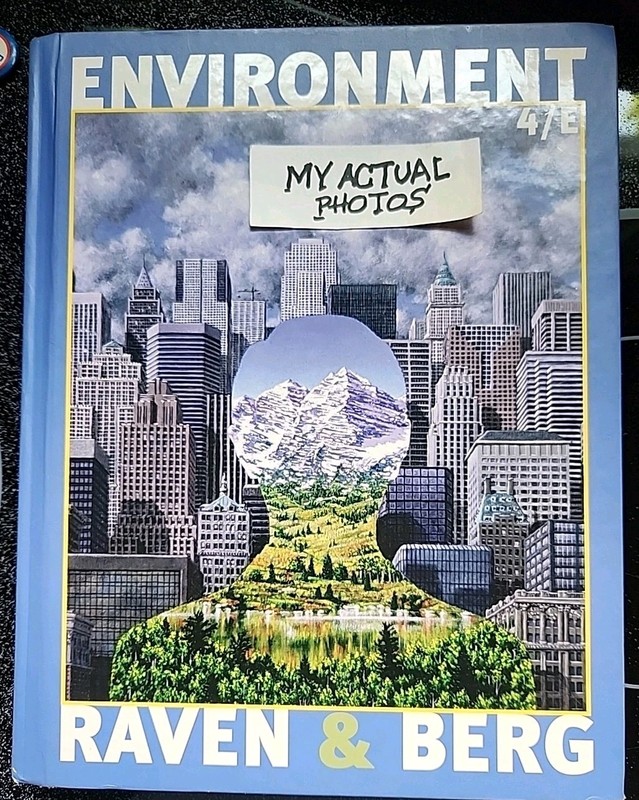 Environment by Linda R. Berg, Peter H. Raven, and John Aliff (2004) Brand New HC