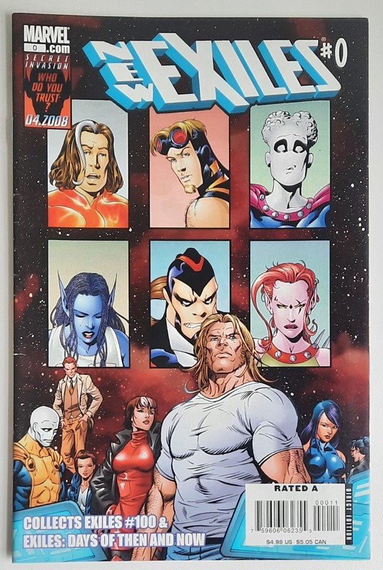 Exiles #90-99 + New exiles #0 [Exiles #100 & Exiles: Days of then and now] gallery