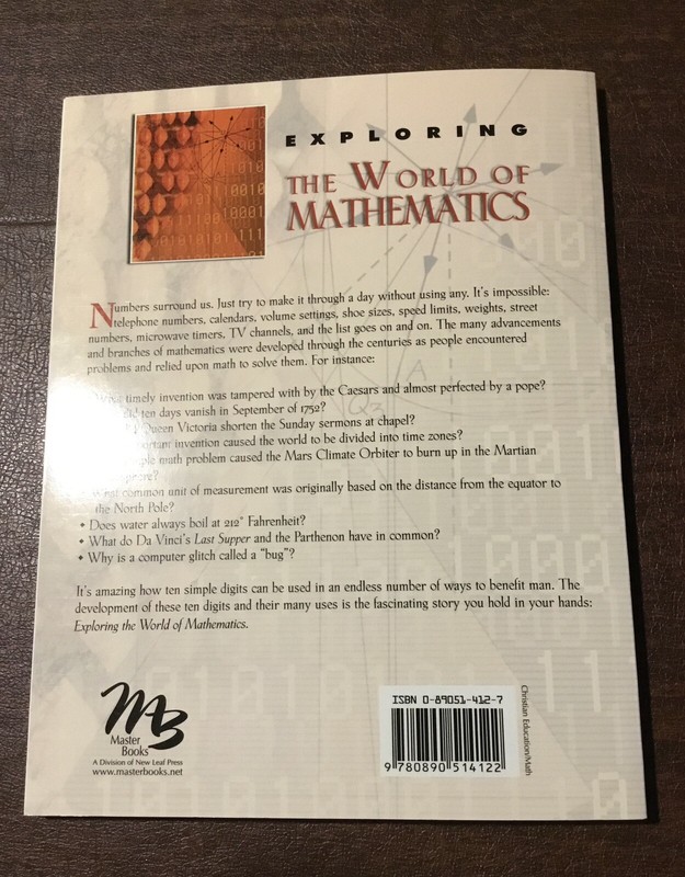 Exploring the World of Mathematics by John Hudson Tiner gallery