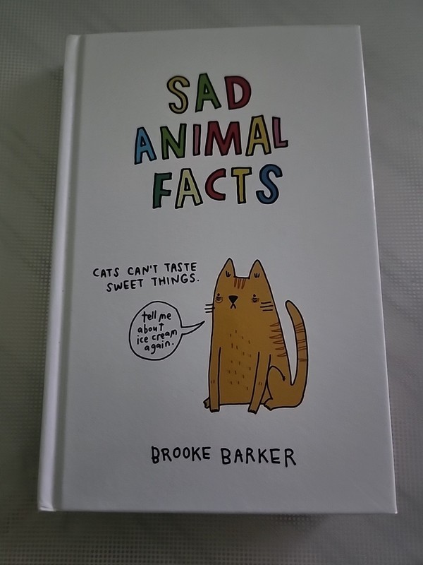 Sad Animal Facts by Brooke Barker (2016, Hardcover)