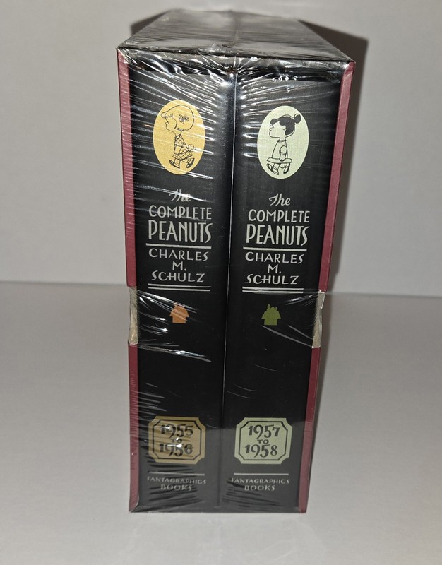 The Complete Peanuts 1955-1958: Gift Box Set - Hardcover by Charles M Schulz gallery