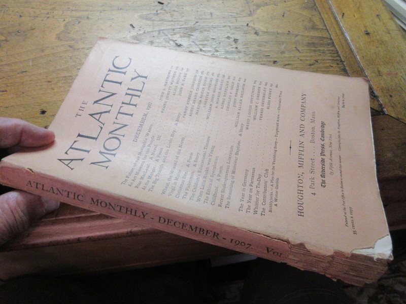 12/19O7 ATLANTIC MONTHLY FANNY KEMBELR JOHNSON AGNES DEANS CAMERON ARCTIC EXPL’R