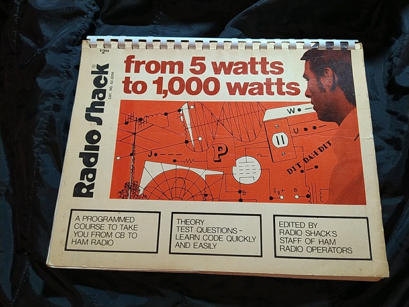 Radio Shack From 5 Watts to 1,000 Watts CB & Ham Radio Manual 1974