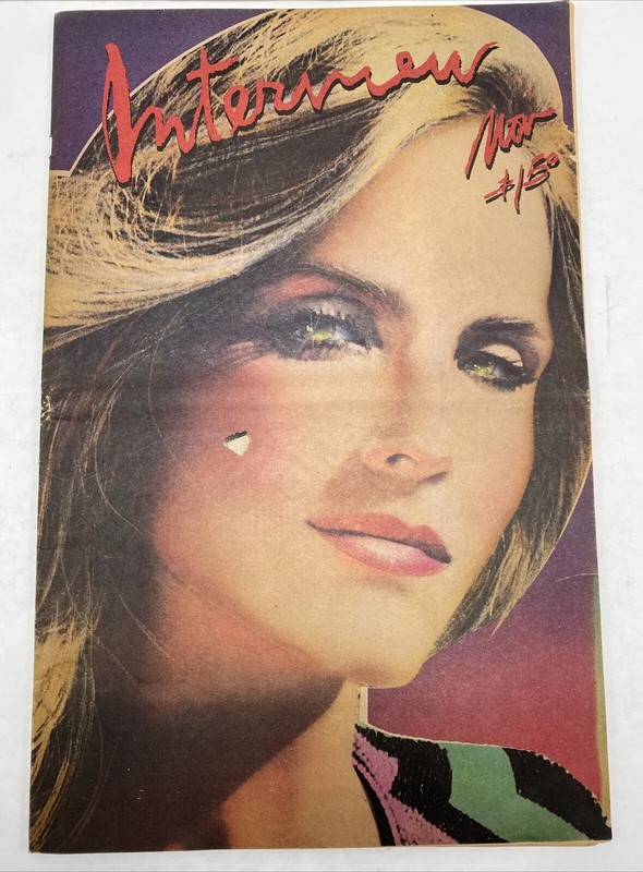 Interview Magazine Suzanne Farrell November 1979 Working Cats Geoffrey Holder