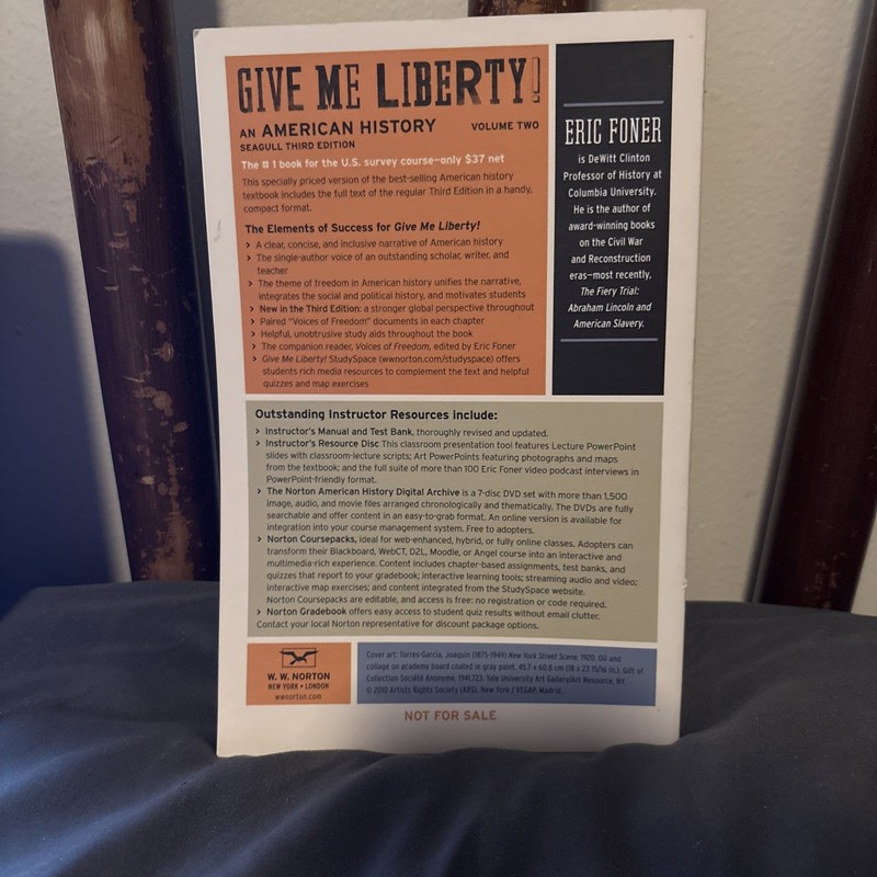 Give Me Liberty!: An American History (Seagull Third Edition) (Vol. 2) - GOOD gallery