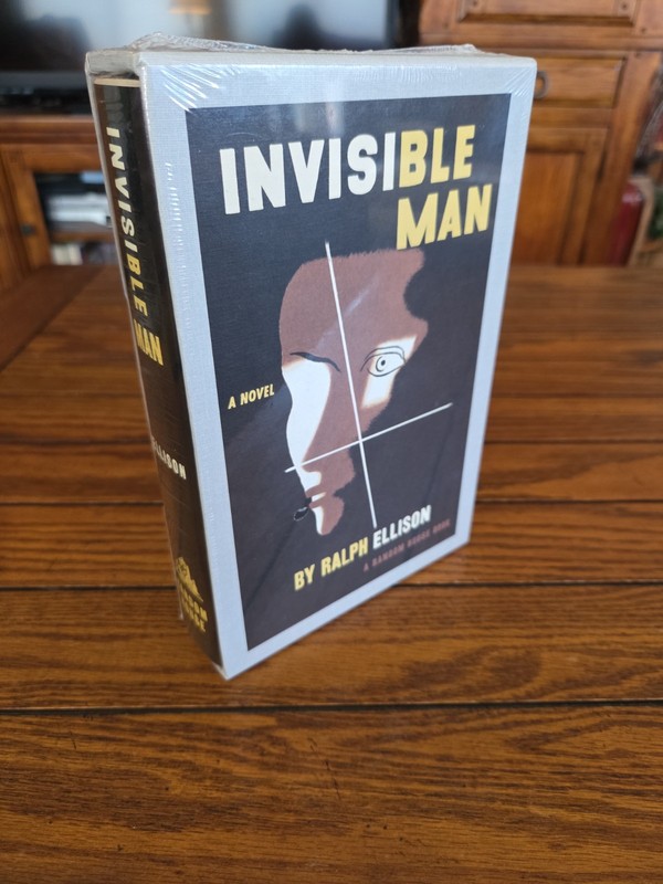 *SEALED* INVISIBLE MAN First Edition Library Ralph Ellison Slipcase