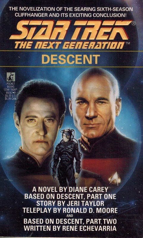 DESCENT by Carey, Diane & Jerri Taylor & Ronald D. Moore & Rene E’Chevarria 1993