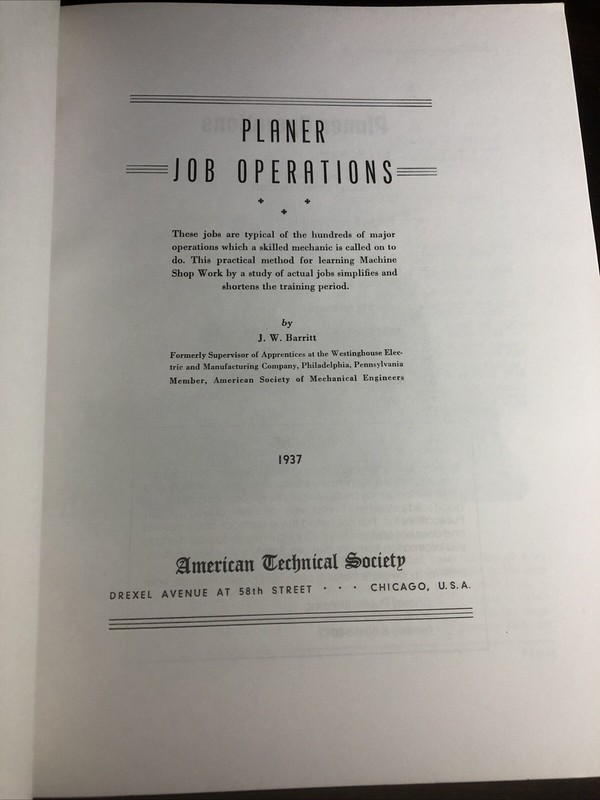 Planer Operations gallery