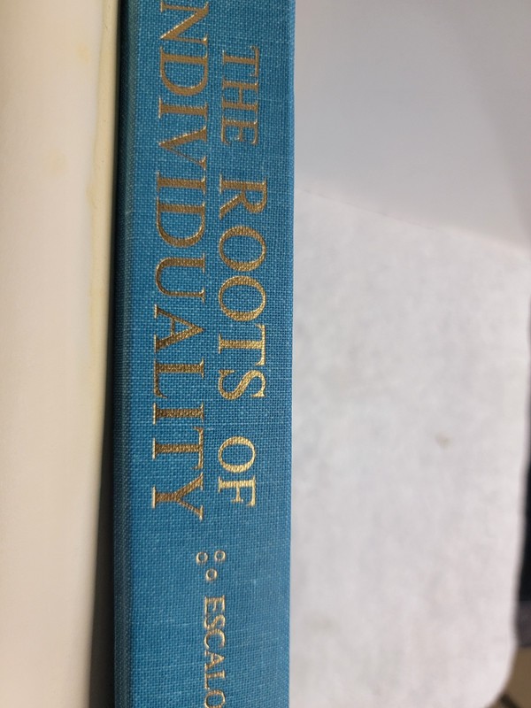 Vintage Psychology-The Roots Of Individuality, Sibylle K. Escalona, 1968 gallery