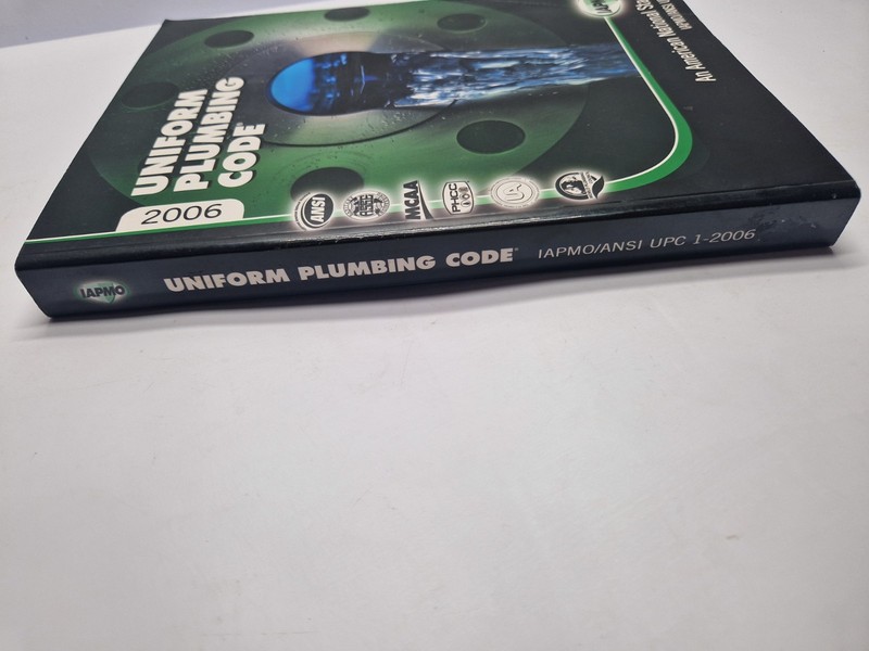 Uniform Plumbing Code 2006 Twenty-Fourth Edition Paperback IAPMO/ANSI UPC 1-2006 gallery