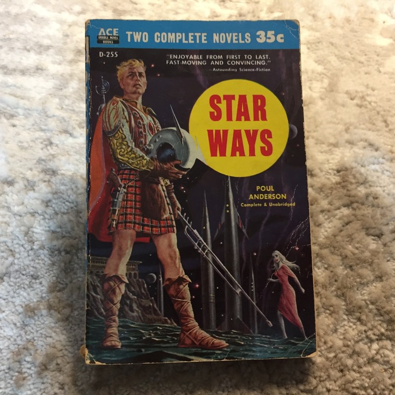 Star Ways and City Under the Sea Science Fiction Paperback Book Ace Double 1957