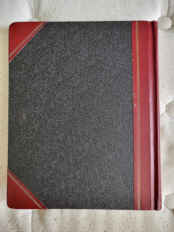 📚VINTAGE RARE Indexed Account Book 50s 60s Boorum & Pease Record Rule 300 pages gallery