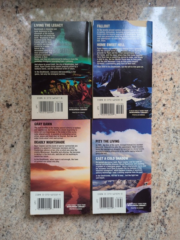 JAMES AXLER Deathlands Lot of 12 Paperback Books gallery