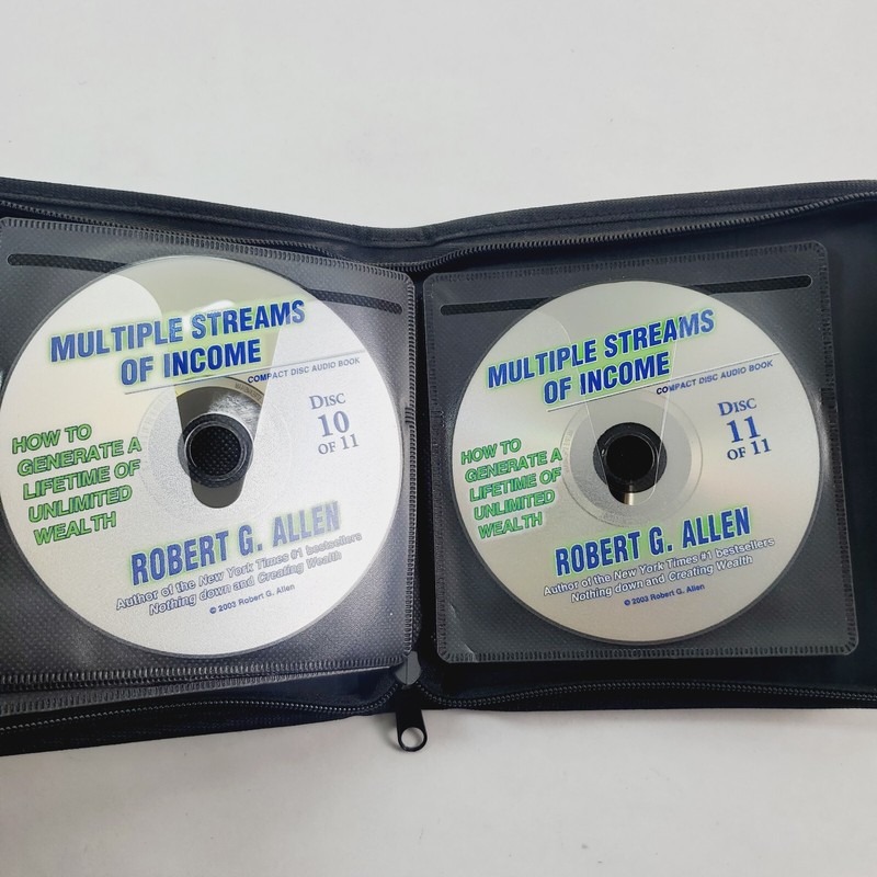 Multiple Streams of Income Robert G. Allen 11 CD Audio Program gallery